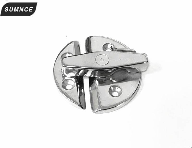 316 stainless steel round box buckle Marine box buckle marine hardware door lock buckle cross-border spot