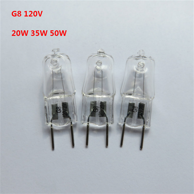 Вольфрамовая лампа, светильник, галогенная лампочка, 120v, 20W, 35W, 50W