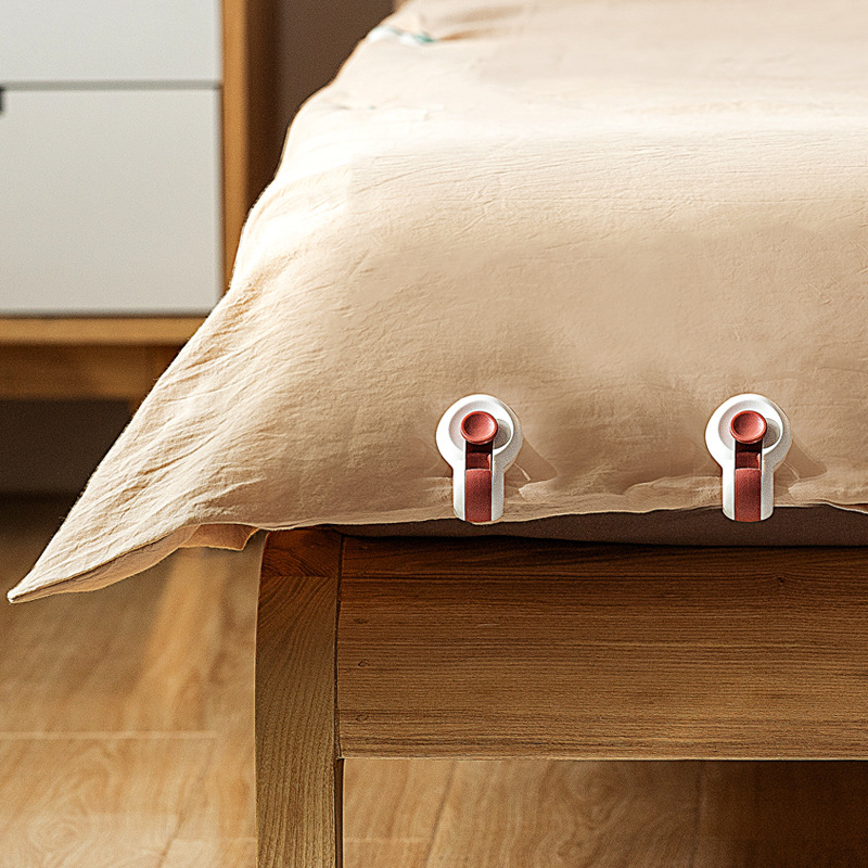 Nachuan Home Creative Quilt Clip Bed Sheet Quilt Clothes Drying Anti-running Fixer Bed Sheet Clip 6 Pack