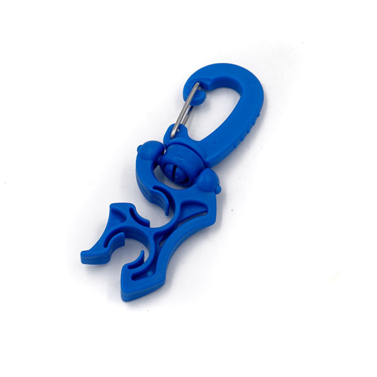 TOOKE secondary head quick shackle BC breathing regulator tube clip low pressure tube fixed hook diving accessories