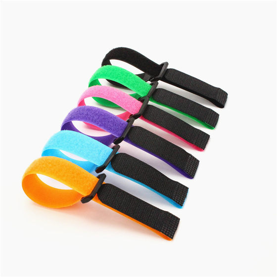 [Velcro Strap] Velcro Strap Fixed Non-slip Strap Backbuckle Black and White Color Buckle Velcro Strap Strap