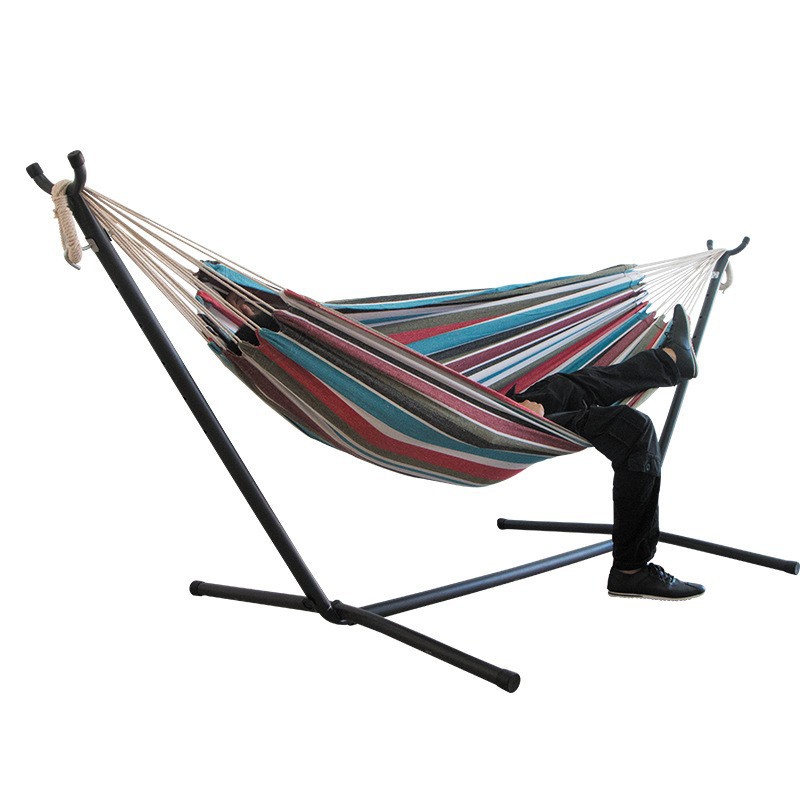 Canvas hammock hanging chair swing hammock anti-rollover canvas hammock special outdoor swing supplies camping hammock