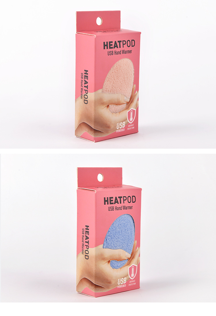 Hand Warmer Egg USB Plug-in Mini Hand Warmer Creative New Plush Cover Hand Warmer Cat Claw Hand Warmer_voghion.com