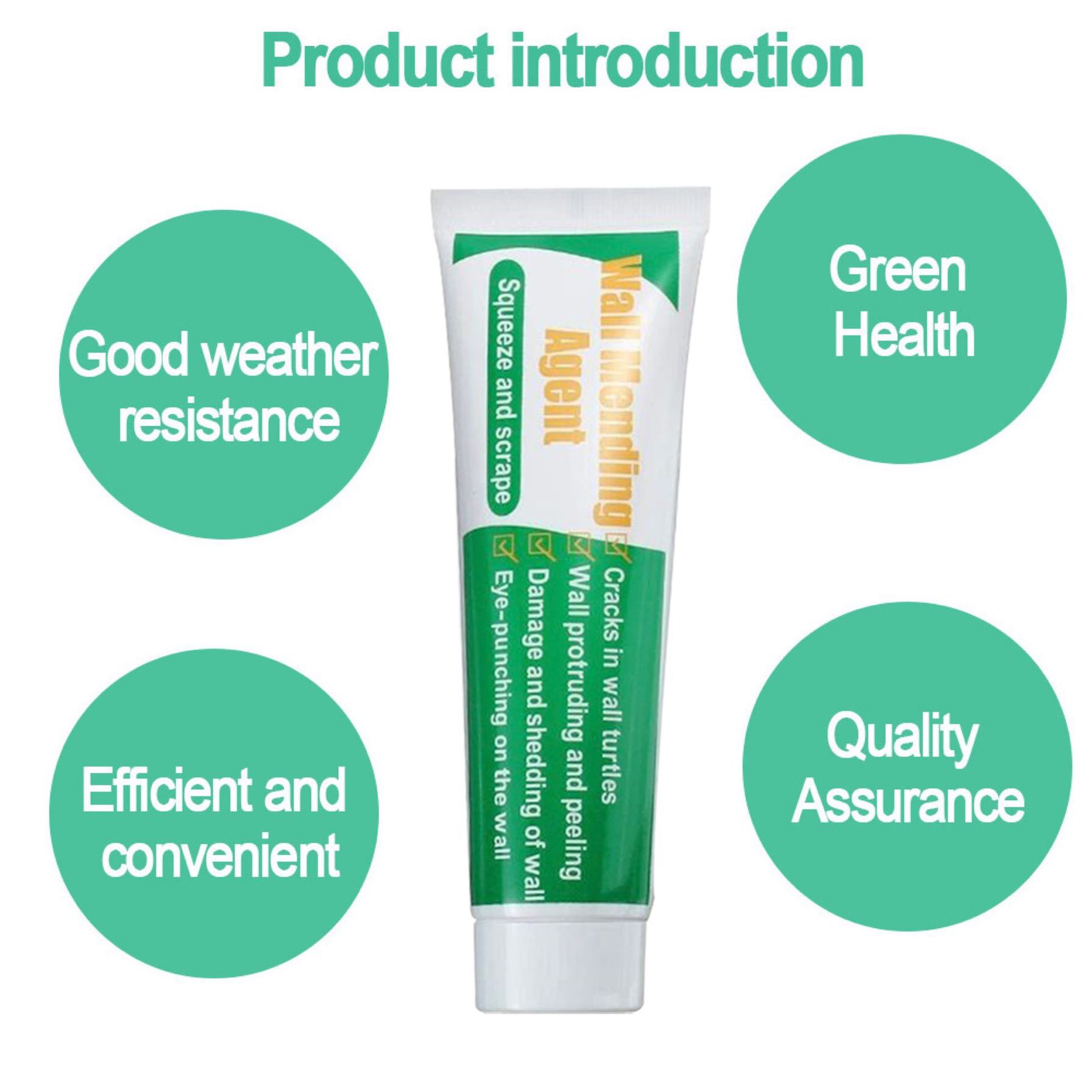 Cross-border wall repair paste wall repair paste wall crack repair agent household putty paste multifunctional latex paint 100g