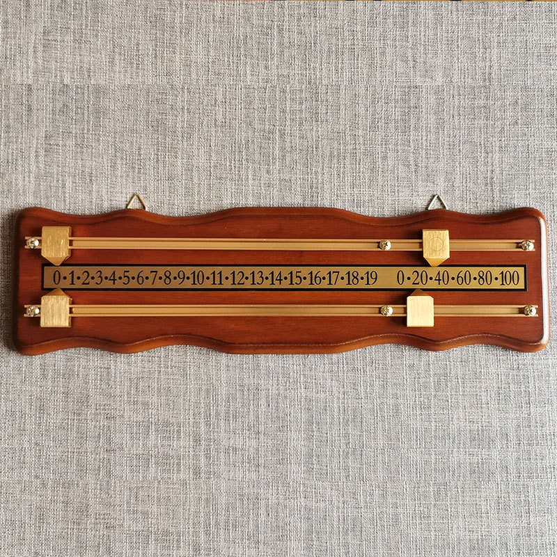 Billiards scoring device scoring Board scoring board high density board billiards integrator 2-track wave-shaped billiards scoring board