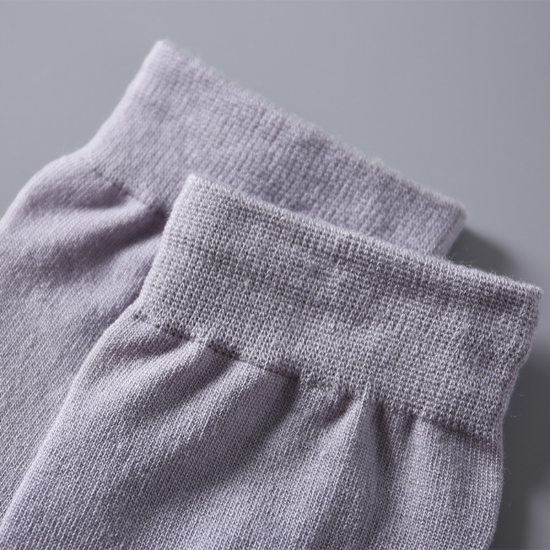 Hot Foreign Trade Export Silk Men's Socks Healthy Foot-raising Silk Socks Spring Summer Autumn Men's Silk Single Socks