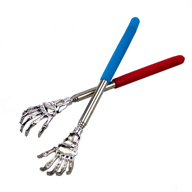 Metal eagle claw not asking for people stainless steel telescopic scratcher old head music scratcher metal crafts Tickle