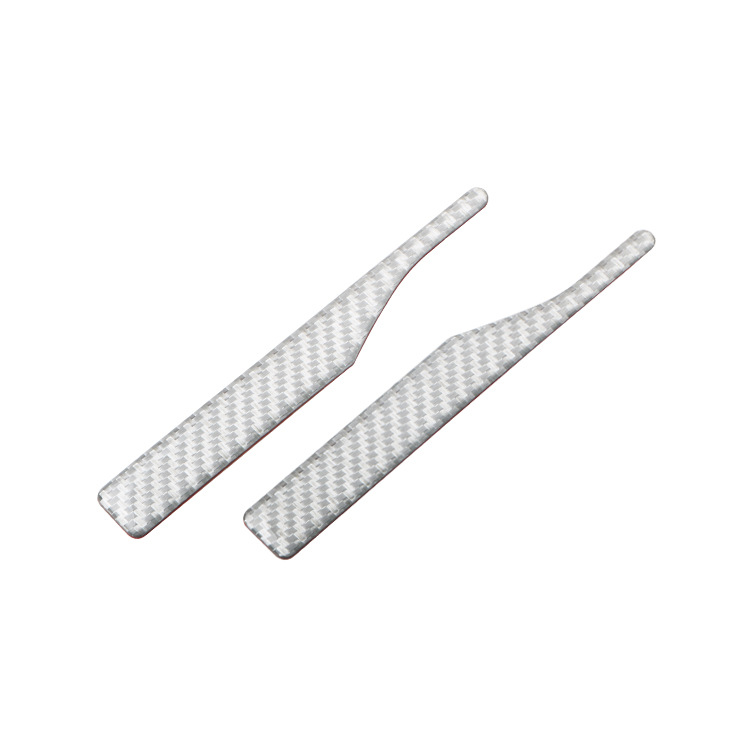 Car rearview mirror anti-collision strip carbon fiber rearview mirror decorative strip anti-collision anti-scratch strip protective strip