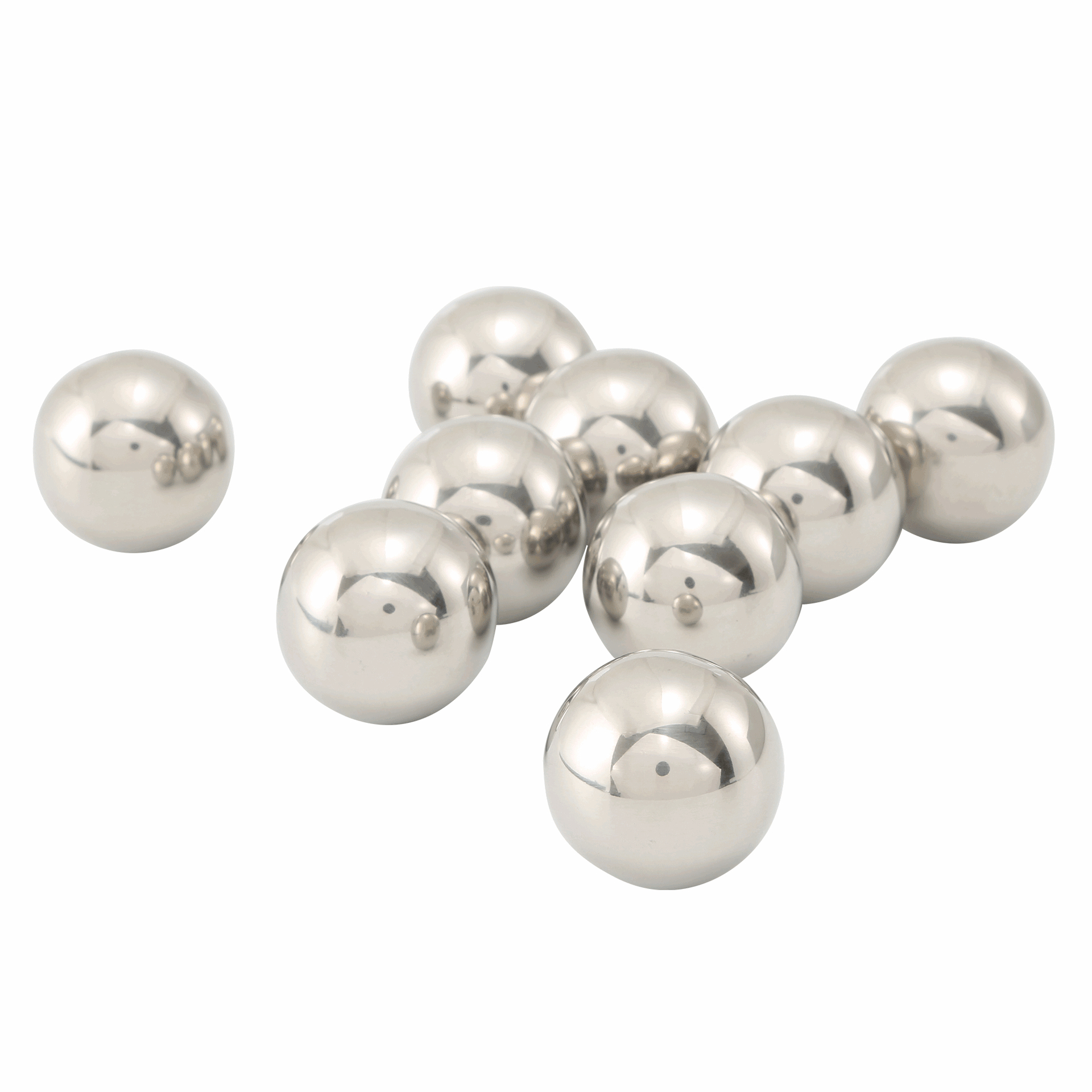 304 Stainless Steel Ice Bar Wine Supplies Creative Metal Quick-Frozen Ice Granules Frozen Round Cooling Ice Granules