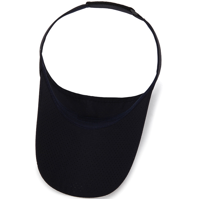 Summer Sun Hat Men's Empty Hat Unroofed Solid Color Light Board Hat Outdoor Sports Quick-drying Hat Women's logo