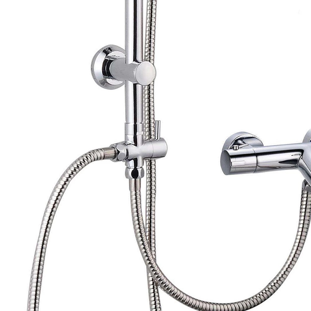 Shower head water separator shower faucet three-way water distribution valve shower head changeover switch one-two connector converter