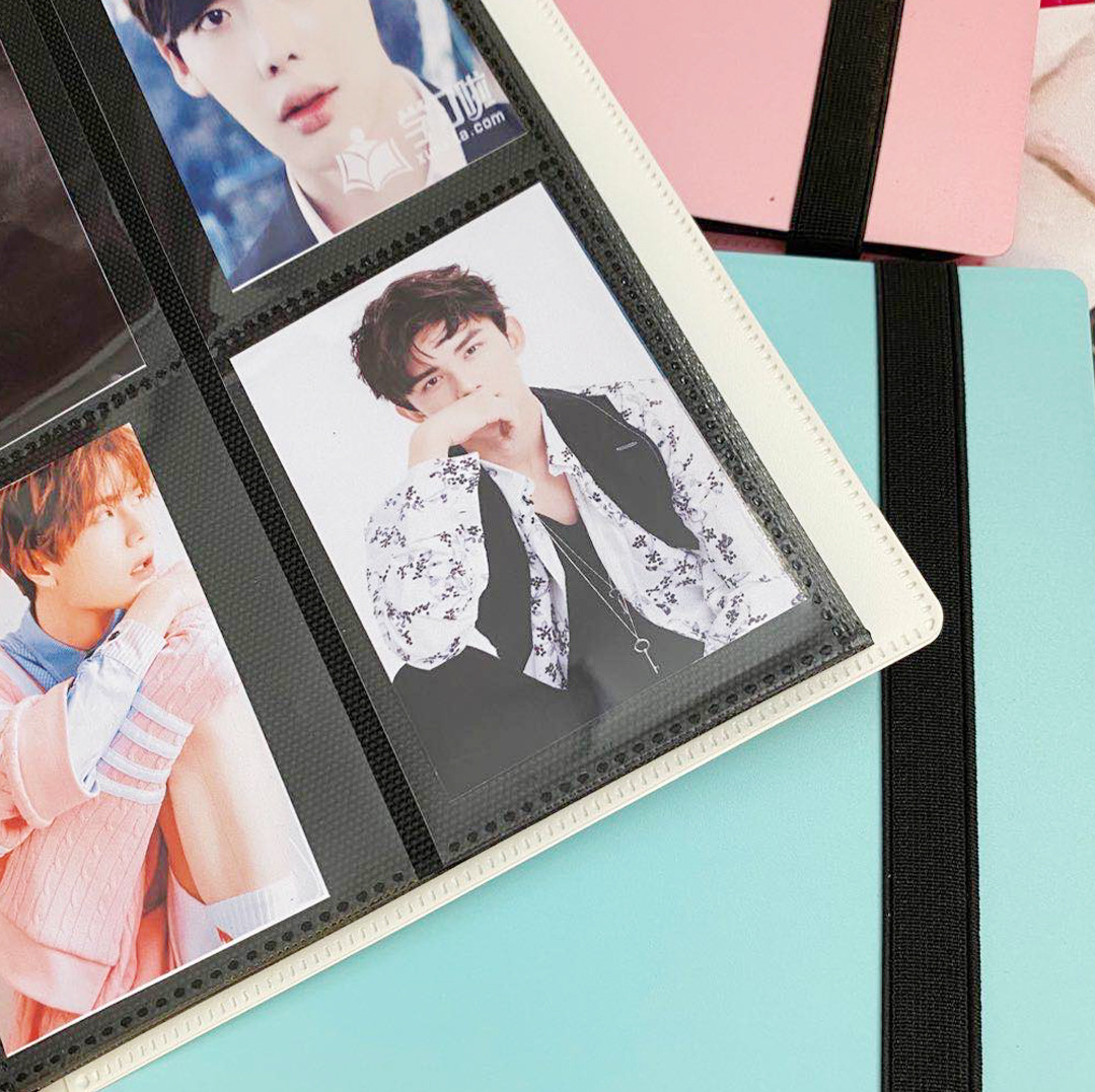 Spot macaroon cover Polaroid photo album online wash 3 inch photographic paper storage book 360 game card book