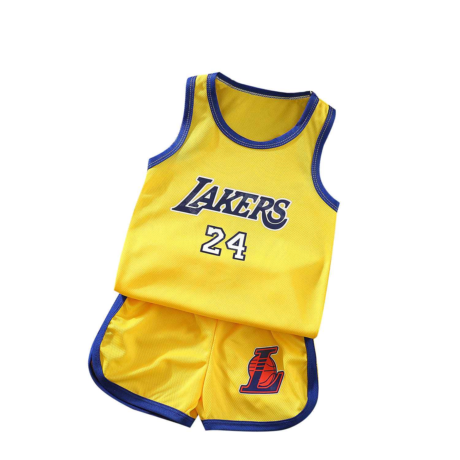 儿童运动篮球服夏款套装表演演出服学生背心中小男童透气吸汗球衣