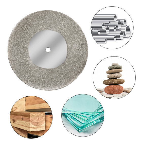 Electric grinding saw blade carving jade slice diamond cutting piece tooth grinding piece Emery small grinding piece wholesale