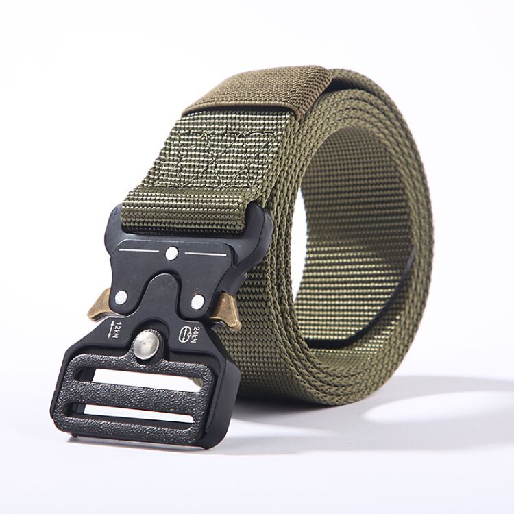 Cobra tactical belt men's outdoor nylon buckle belt student military training overalls belt spot wholesale