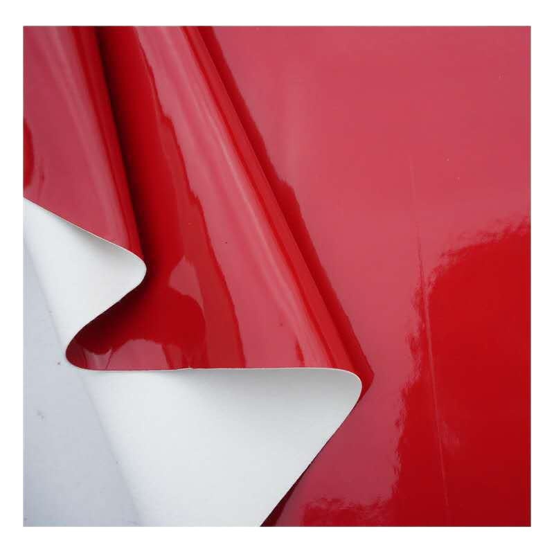Spot 0.6mm mirror leather bright surface patent leather pu fabric luggage furniture decorative artificial leather