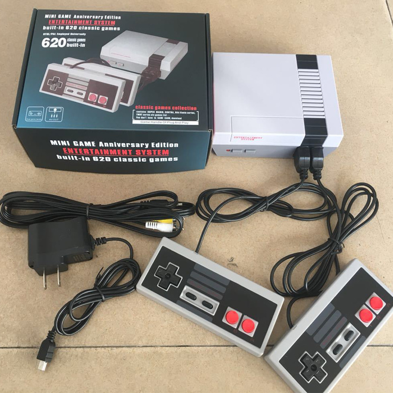 nes mini 620 new TV game console NES game console nostalgic classic FC red and white machine game console TV