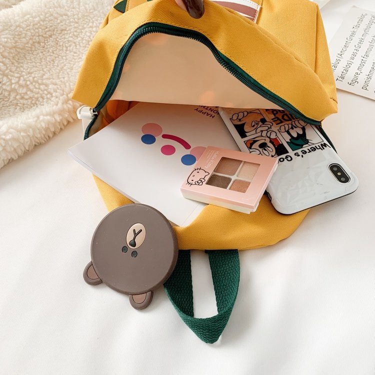 Small Dinosaur Cartoon Creative Double Backpack 2020 New Korean Style Kindergarten Cute Ultra Light School Bag