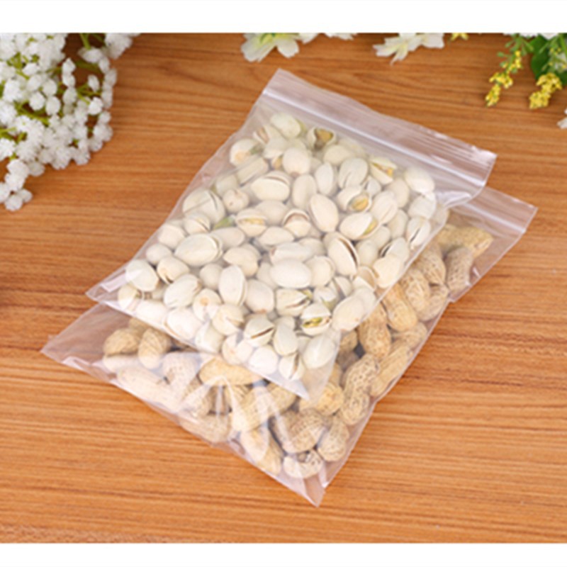 Manufacturers plastic sealed pe self-sealing bag transparent sealing thick packaging bone bag spot dense self-sealing bag