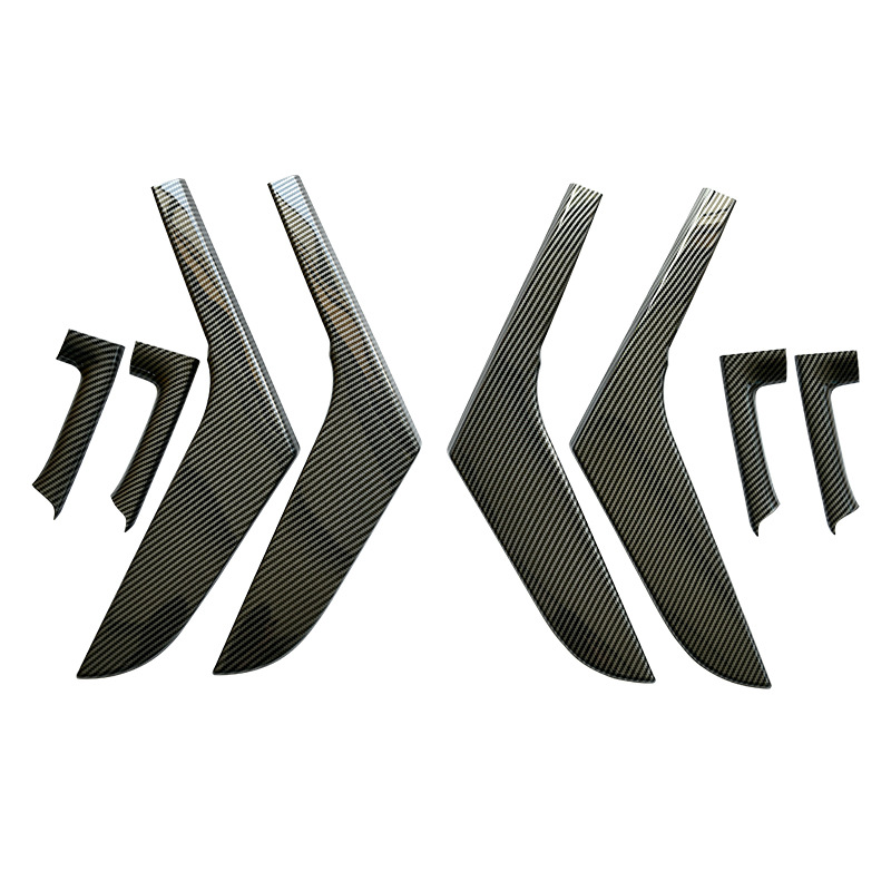 For 09-13 golf 6 armrest patch GTI modified carbon fiber color Hong Kong version right-hand drive interior handle patch