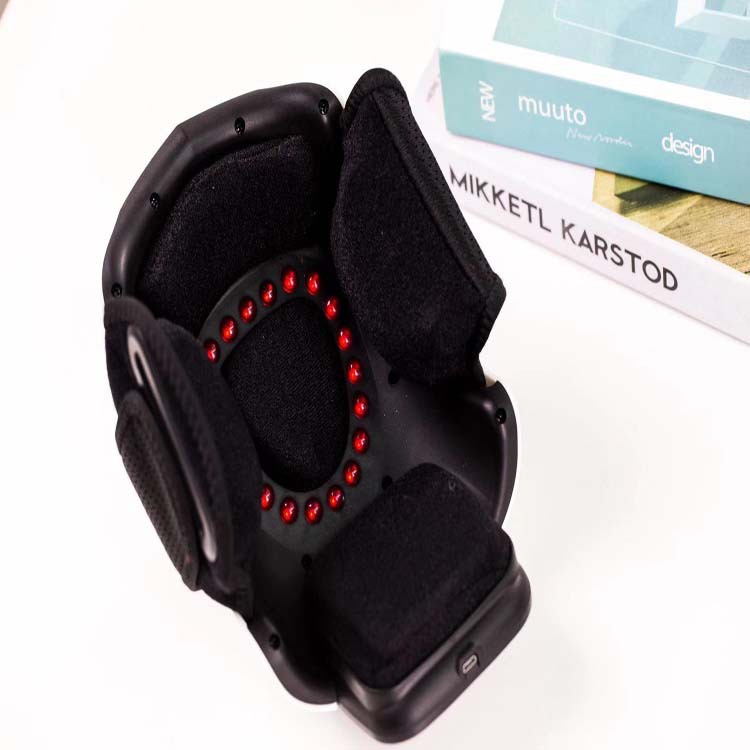 Factory cross-border knee massager air pressure red light hot compress knee pad Bao old cold leg pain wormwood paste electric knee pad
