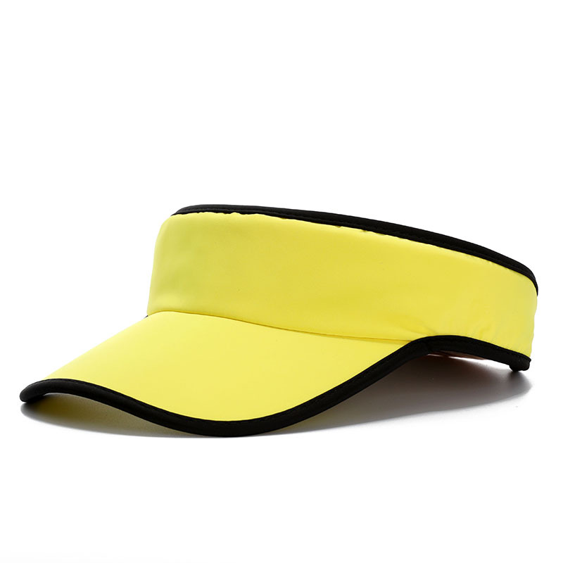 Summer Tennis Golf Men's and Women's Roof-less Sun Hat Summer Quick-drying Sports Outdoor Running Training Empty Top Hat