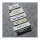 Clothing weaving Mark collar Mark custom clothing trademark size Mark custom cloth Mark water wash Mark shipping Mark custom logo