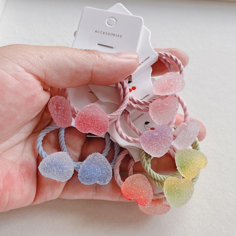 Korean version of the new  candy love stars hairpin hairband small cute rubber band headdress baby accessories wholesale_voghion.com