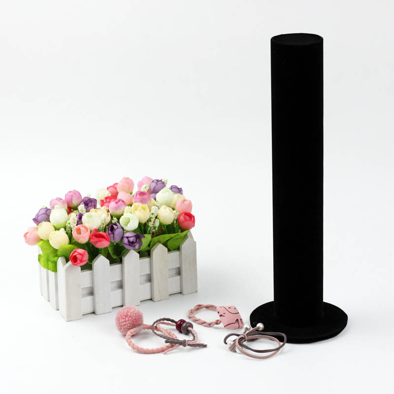 Flannel Head Rope Rubber Tendon Display Rack Bead String Watch Hair Ring Storage Rack Jewelry Store Counter Facing Tianzhu Stand
