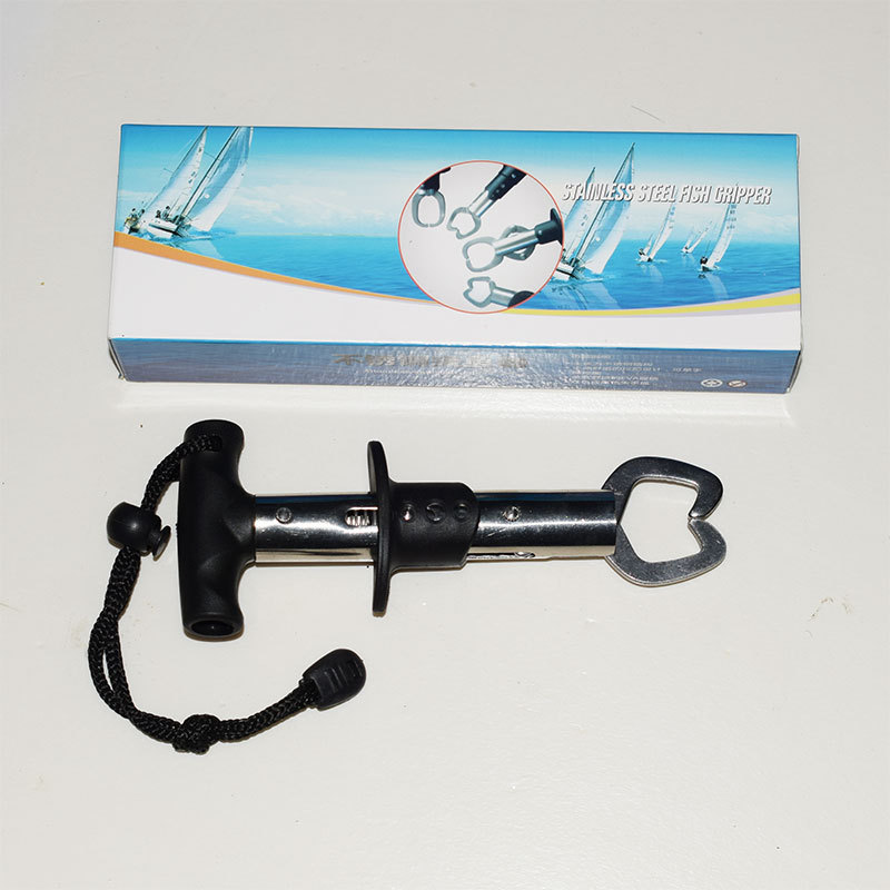 Stainless steel fish control device with scale fish clamp fish mouth pliers fish control pliers Luya fish mouth clip fish lifting fishing tools fishing gear
