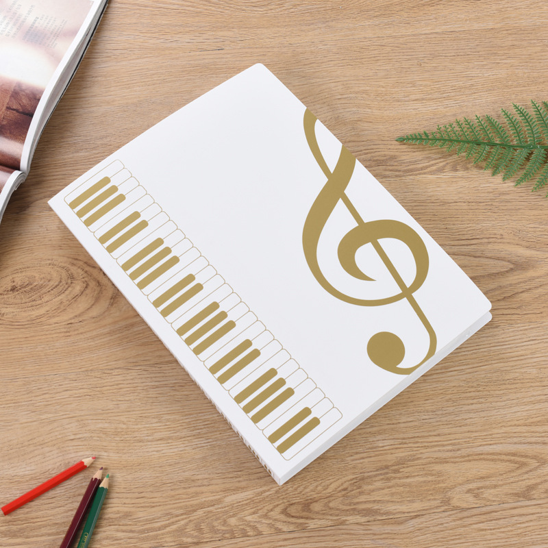 Guitar Music folder 40 pages insert folder A4 data book Music folder staff folder piano music folder