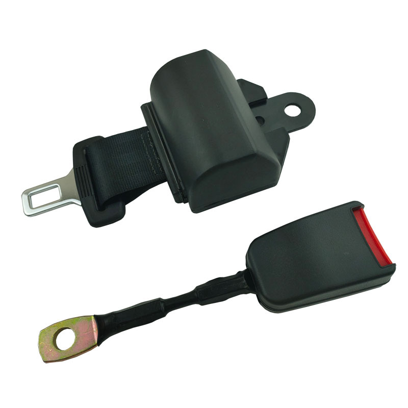 Two-point automatic seat belt for automobile, bus, two-point forklift, seat belt, full 20 steel wire bottom