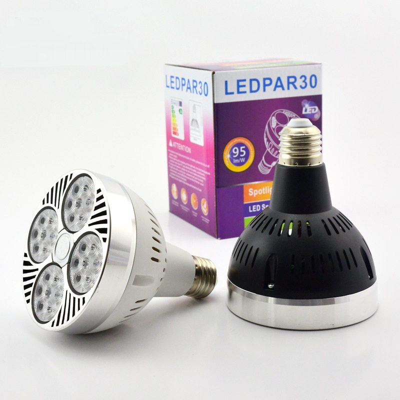 Clothing shop LED spotlights PAR30 track light bulb 35W45W light source E27 screw