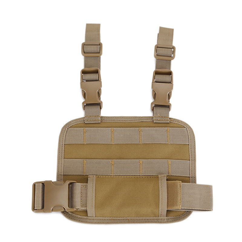 molle tactical module combination leg hanging board outdoor CS portable clip bag leg hanging leggings hanging bag military fan props