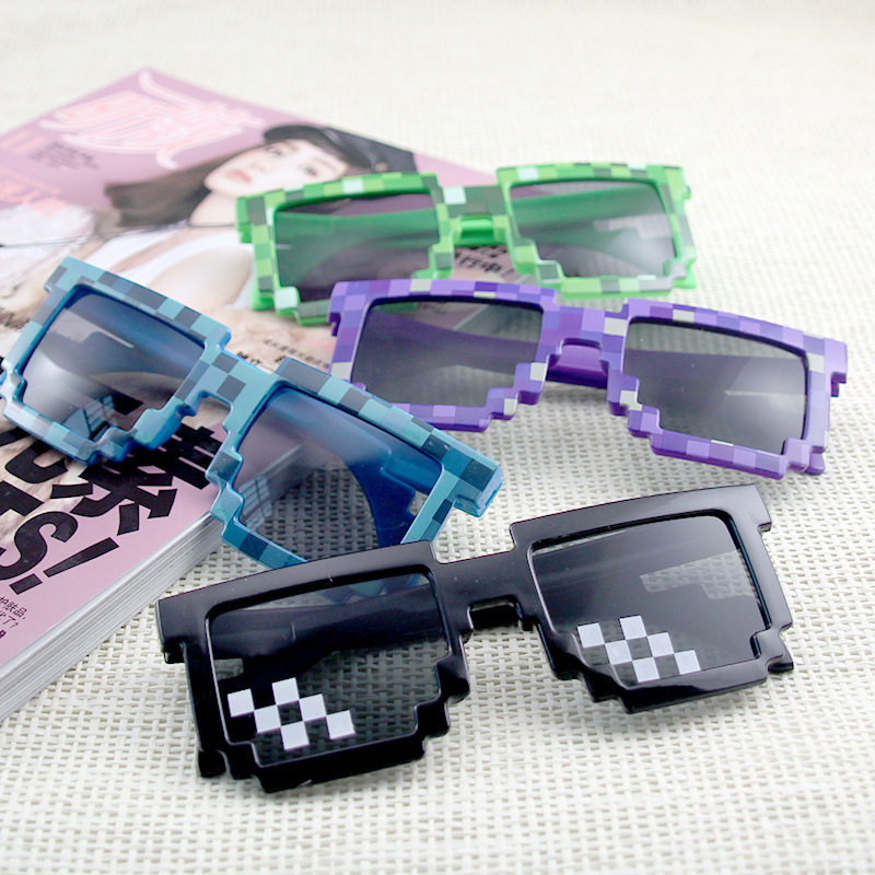 New mosaic adult sunglasses fashion brand vintage plaid sunglasses personalized fashion trend glasses wholesale
