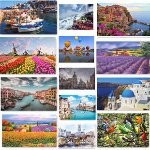 Beira 500 pieces of adult jigsaw puzzle landscape City oil painting animal children's toy jigsaw puzzle overseas supply wholesale