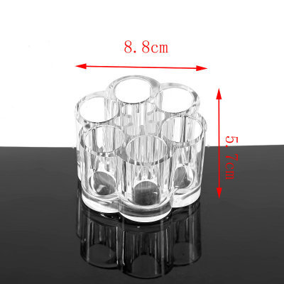Mini Lipstick Rack Plum Blossom Transparent Makeup Tool Storage Box Heart-shaped Crystal Acrylic Makeup Box