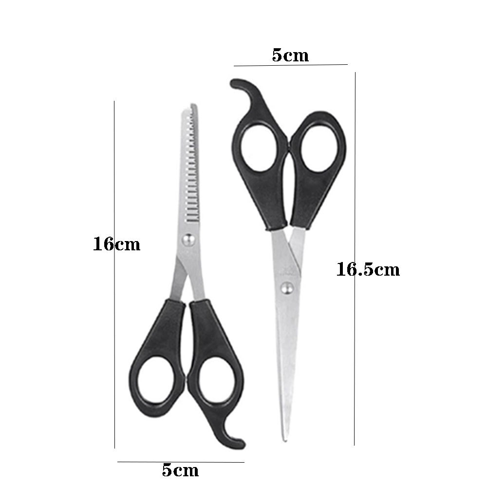 20 pieces of barber tools comb cloak cloak scissors hair clip set hair tools hair dye hair treatment products hair brush