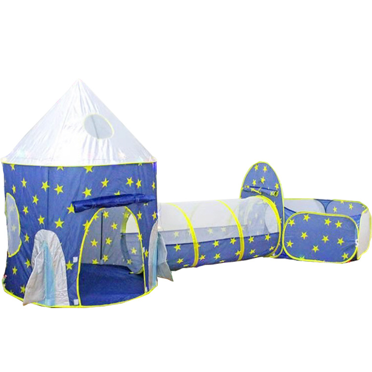 Детская палатка в помещении и на открытом воздухе юрта игра Space Capsule Tent Castle Game Три части игрушечная палатка через границу
