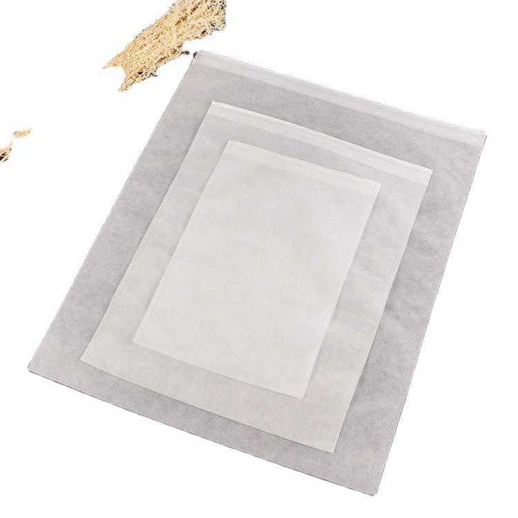 Non-woven fabric bundle bag disposable shoes bagging bag dustproof storage bag flat packaging bag