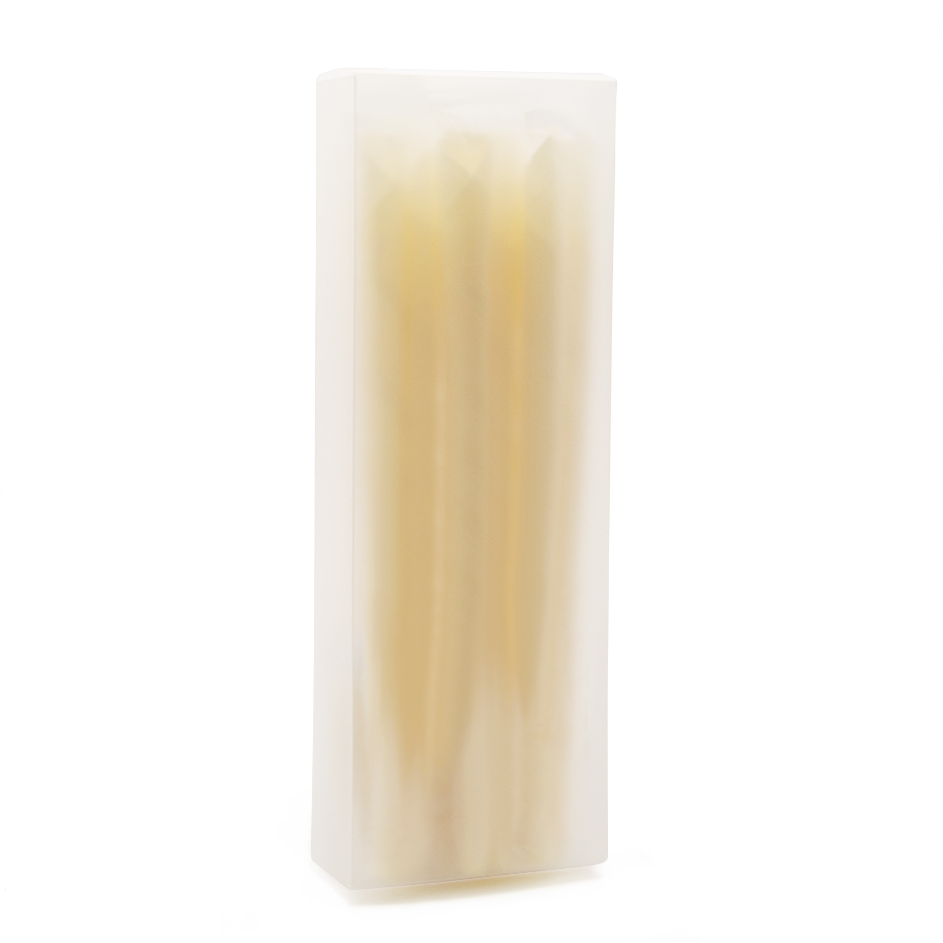 Cross-border hot sale a set of boxed ear candle horn type beeswax big ear candle stick with plug with tray cotton swab earplug ear wax