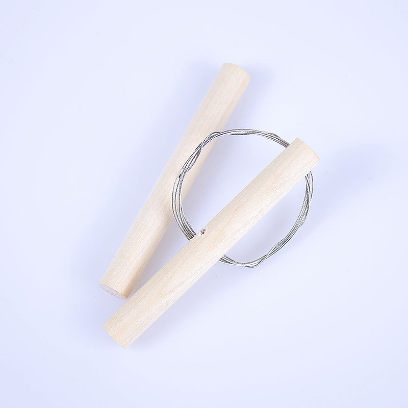 Steel wire cutter cutting mud line art clay ceramic sculpture cutting tool