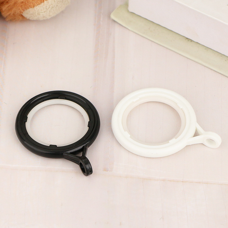 Mute nano ring curtain Roman ring curtain accessories shower curtain ring mute buckle Roman rod fixed ring wholesale