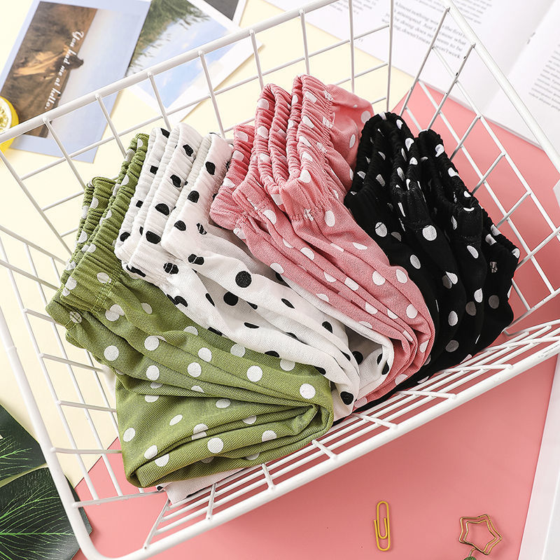 Children's Anti-mosquito Pants Summer Thin Breathable Polka Dot Bloomers for Boys and Girls Big Trousers Baby Trousers Trendy