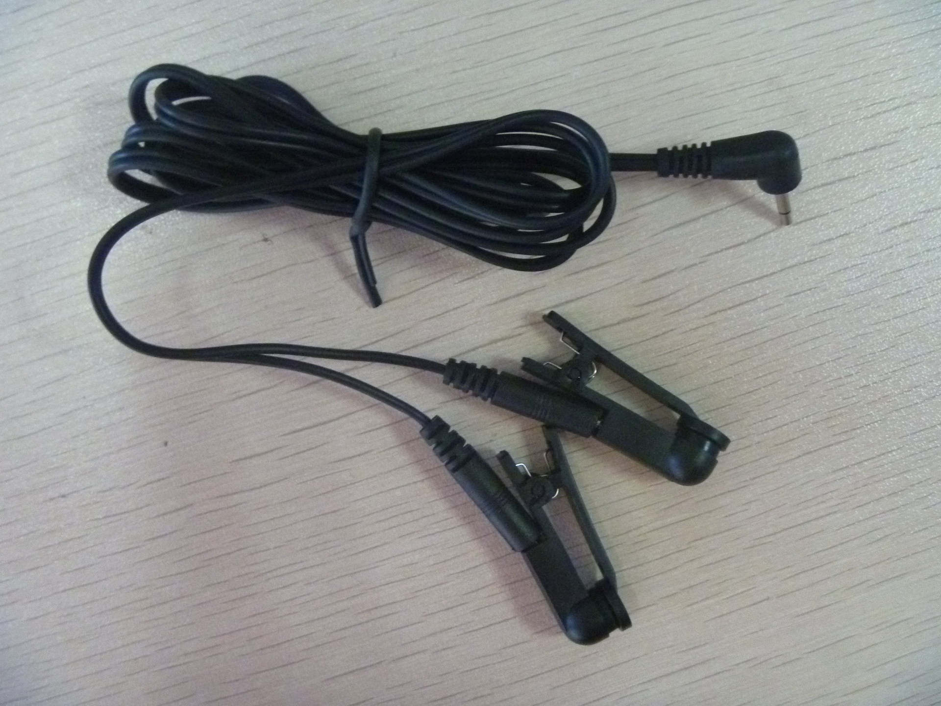 Massage physiotherapy electric shock ear clip line black nipple clip adult supplies sex toys for men and women accessories manufacturers