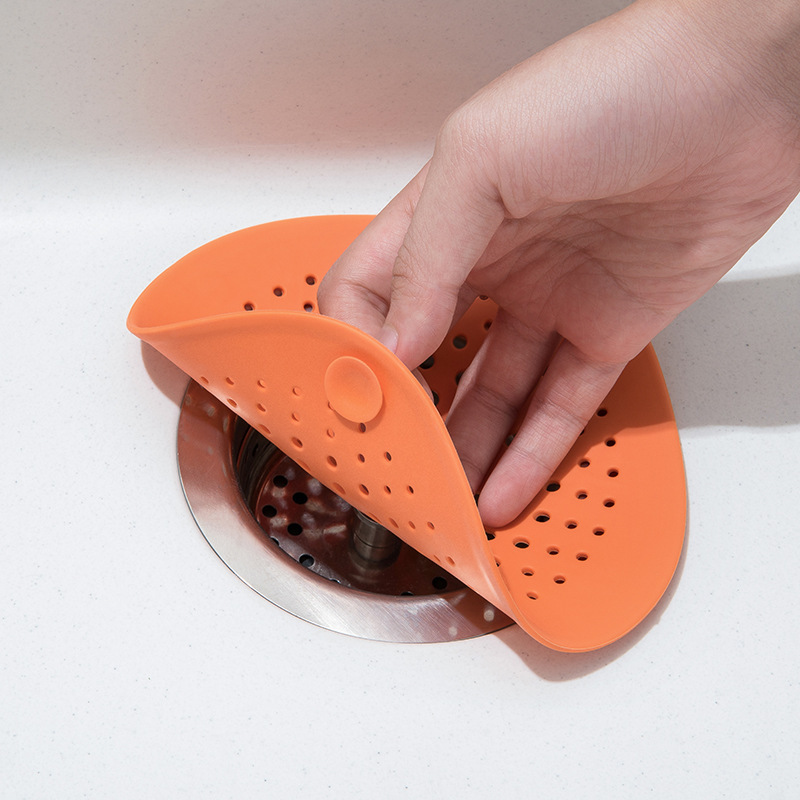 Kitchen bathroom sink anti-clogging floor drain filter hair filter cover sewer hair deodorant toilet
