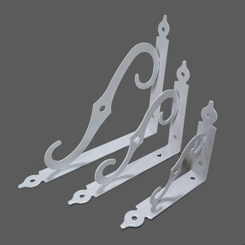 Spot Straight Hair Thickened Iron Triangle Bracket Bracket Bookshelf Wall Storage Rack Wall Hanging Partition Load-bearing Layered Bracket