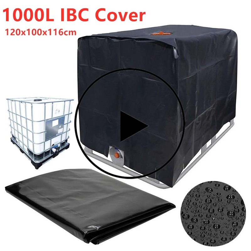 クロスボーダー爆発ibcトンバレルカバー1000l屋外タンクカバー防水防塵断熱工場製バケツカバー|undefined