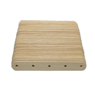 Wood candle holder porous candle wick fixed Wood 150*18mm aperture 4mm wax wick fixing clip