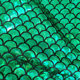 Factory Direct supply non-cracking small fish scales laser glass fragments elastic bronzing fabric mermaid clothing fabric